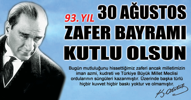 30 ağustos zafer bayramı