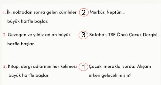 Büyük harfin kullanım alanları