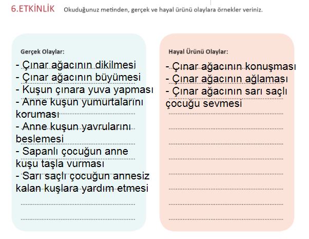 6. ETKİNLİK