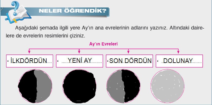 ayın evreleri