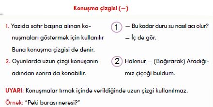 konuşma çizgisi