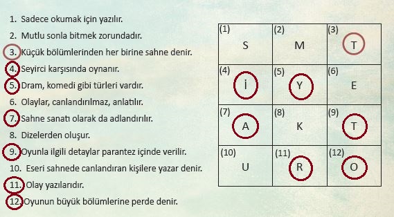 3.etkinlik cevapları