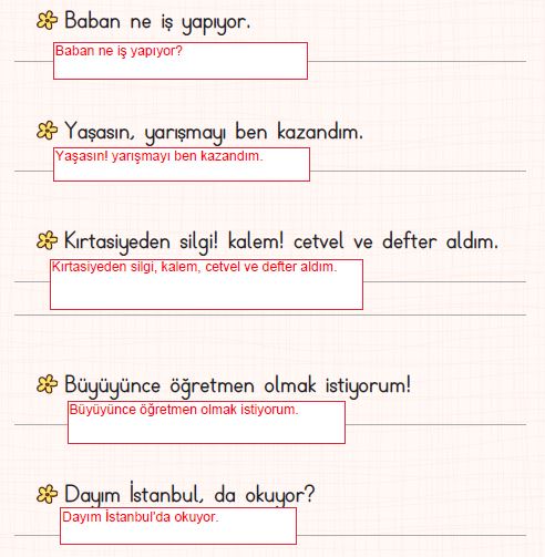 231.sayfa cevapları