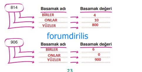 3. Sınıf Matematik Ders Kitabı 23. Sayfa Cevapları ADA Yayınları