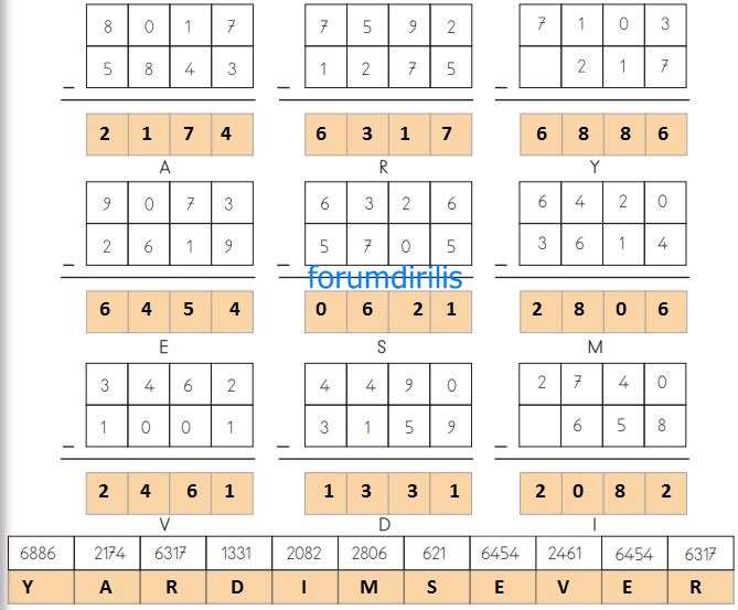 4. Sınıf Matematik Ders Kitabı 44. Sayfa Cevapları MEB Yayınları