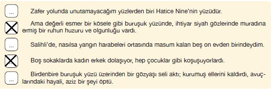 7. Sınıf Türkçe Ders Kitabı Özgün Yayınları 65. Sayfa Cevapları