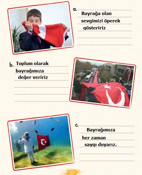 2. Sınıf Türkçe Ders Kitabı 67. Sayfa Cevabı