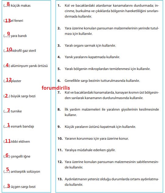 4. Sınıf Trafik Güvenliği Ders Kitabı Sayfa 62