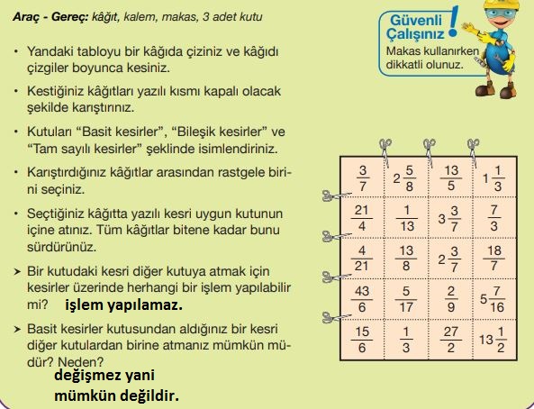 5. Sınıf Matematik Ders Kitabı 90. Sayfa Cevapları MEB