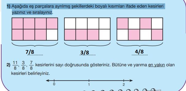 5. Sınıf Matematik Ders Kitabı 95. Sayfa Cevapları MEB