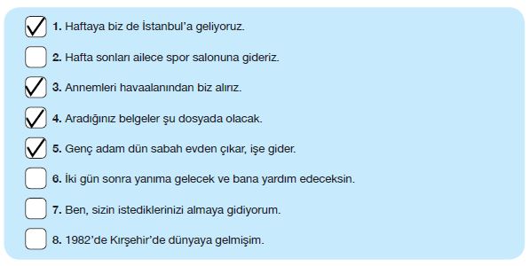 7. Sınıf Türkçe Ders Kitabı Özgün Yayınları 121. Sayfa Cevapları