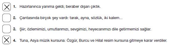 7. Sınıf Türkçe Ders Kitabı Özgün Yayınları 101. Sayfa Cevapları