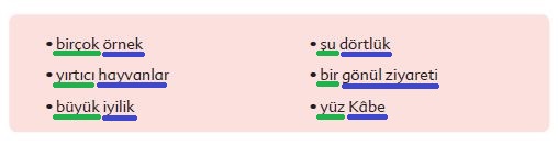 6. Sınıf Türkçe Ders Kitabı Ekoyay Yayınları 129. Sayfa Cevapları