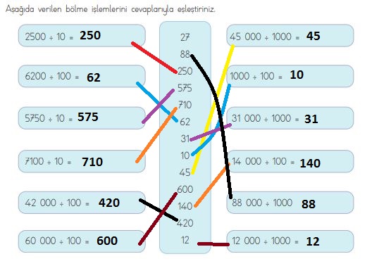 4. Sınıf Matematik Ders Kitabı 108. Sayfa Cevapları MEB Yayınları