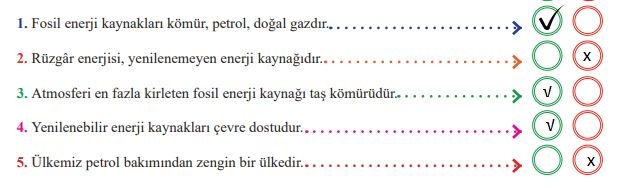 6. Sınıf MEB Yayınları Sosyal Bilgiler 174. Sayfa Cevapları