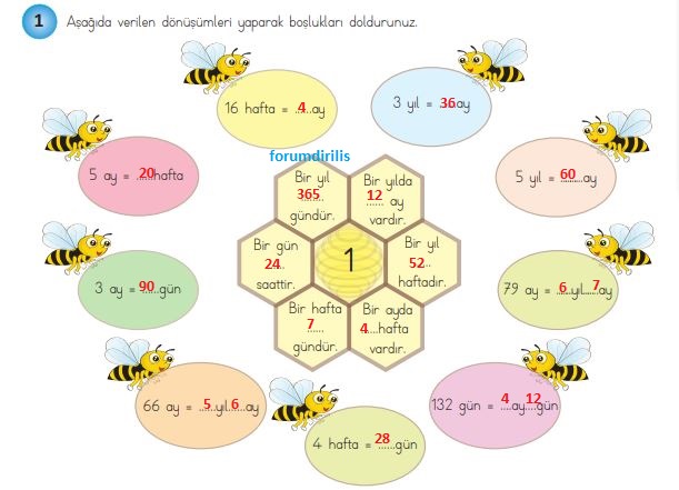 4. Sınıf Matematik Ders Kitabı 161. Sayfa Cevapları