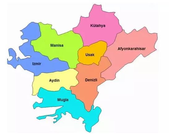 ege bölgesinde yetişen tarım ürünleri