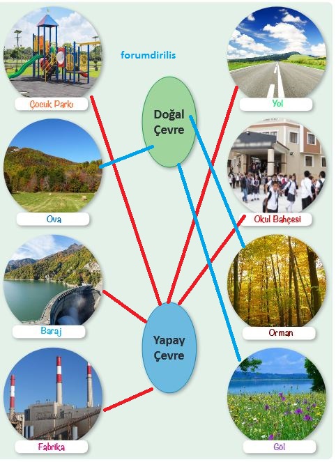 doğal ve yapay çevre