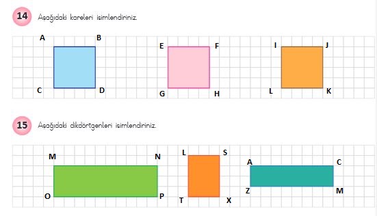 4.sınıf matematik 233.sayfa 14,15. soruların cevapları