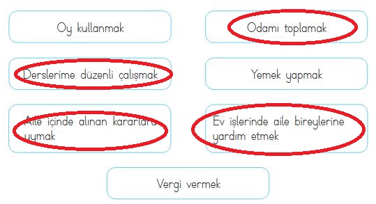 3.sınıf hayat bilgisi ülkem için çok çalışmalıyım cevapları