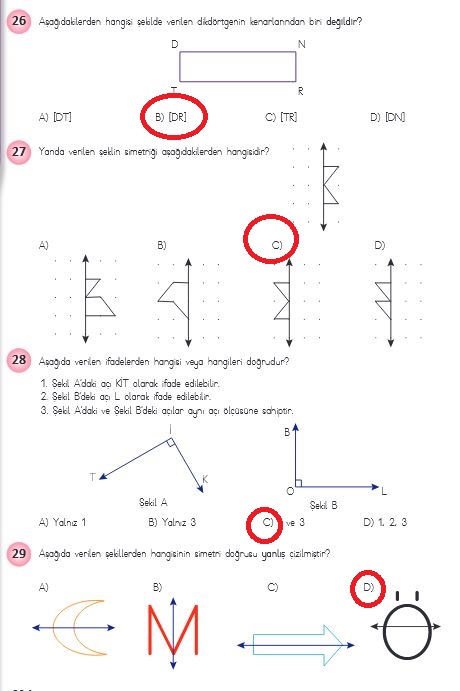 4.sınıf matematik 236.sayfa cevapları meb yayınları