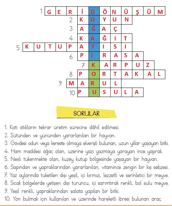3.sınıf hayat bilgisi 175.sayfa cevapları meb yayınları