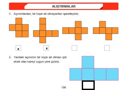 4.sınıf ata matematik 196.sayfa cevapları