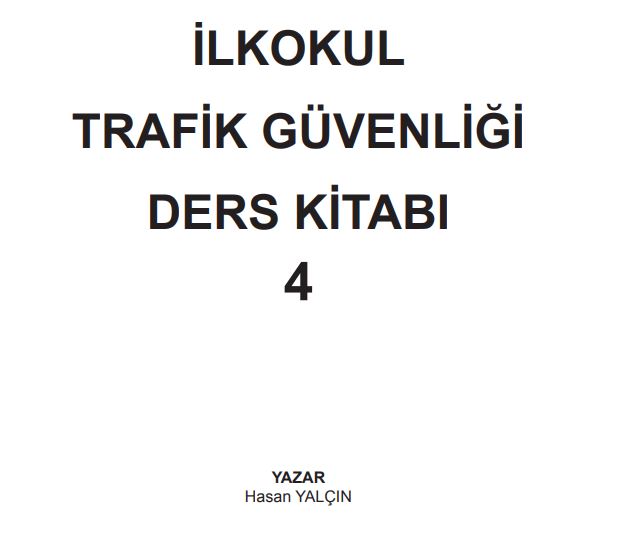 4. sınıf trafik güvenliği ders kitabı meb yayınları