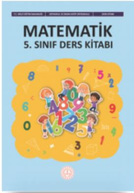 5. Sınıf Matematik Ders Kitabı kapağı