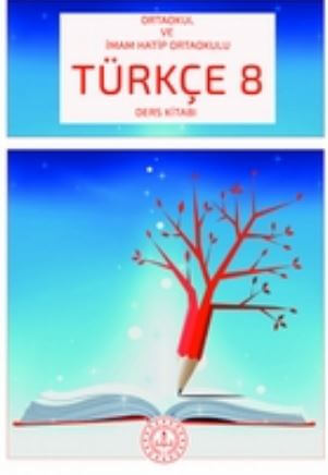 8. Sınıf Türkçe ders Kitabı Kapağı