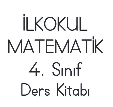 4. sınıf matematik meb