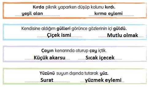3. Sınıf Türkçe Ders Kitabı 90. Sayfa Cevapları