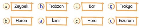 3. Sınıf Türkçe Ders Kitabı 114. Sayfa Cevapları