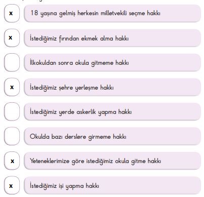 cumhuriyetle gelen bazı haklar