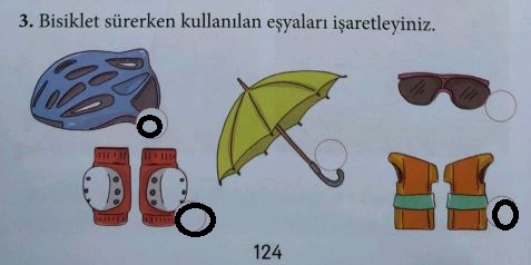 bisiklet sürerken kıyafet