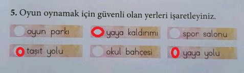 güvenli olmayan oyun yerleri