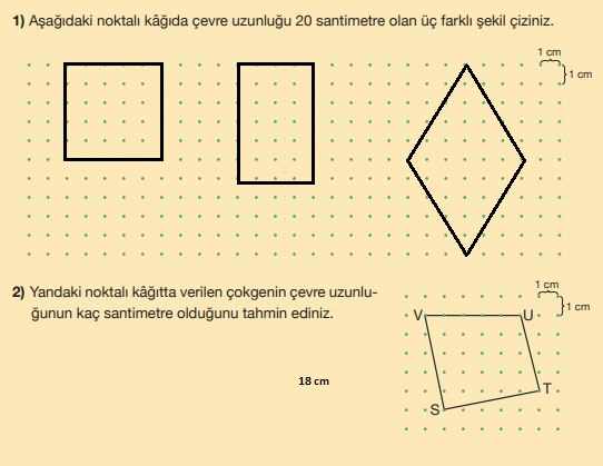 matematik çevre uzunluğu