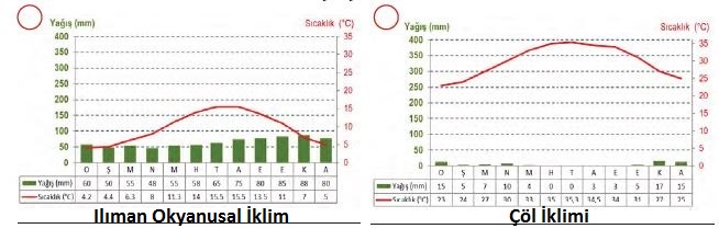 İklim Tipleri Grafik