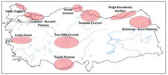 Yerleşime Uygun Bölgeler