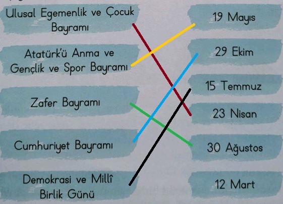 milli gün ve bayramlar