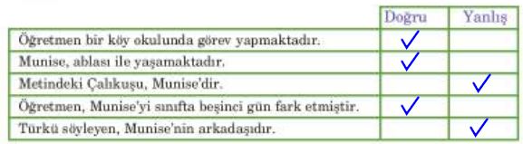 5. sınıf türkçe 23. sayfa cevapları