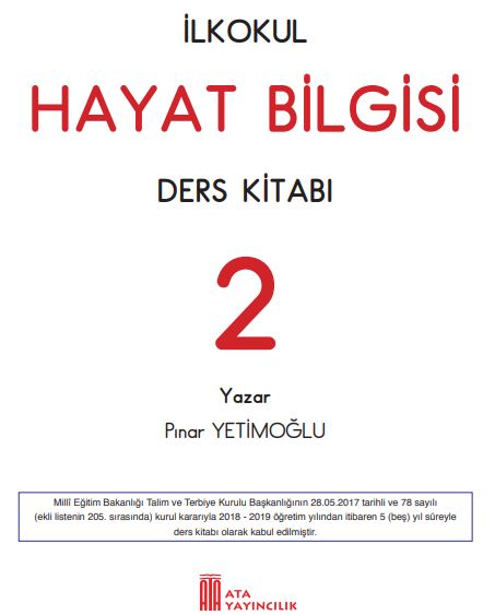 2. sınıf ata yayınları ders kitabı cevapları