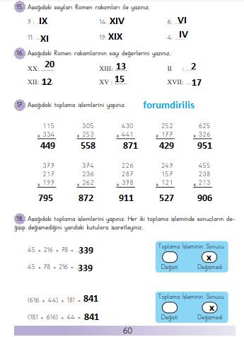 3. sınıf matematik ders kitabı meb yayınları 60. sayfa