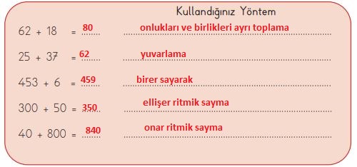 3. sınıf meb matematik 74. sayfa 2. soru