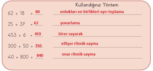 3. sınıf meb matematik 74. sayfa 2. soru