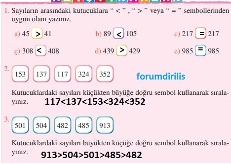 3. sınıf tuna yayınları matematik ders kitabı sayfa 25