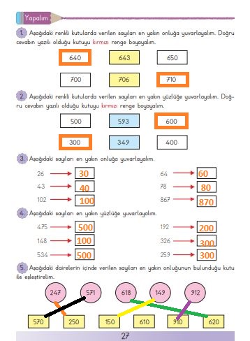 3. sınıf mat.27. sayfa