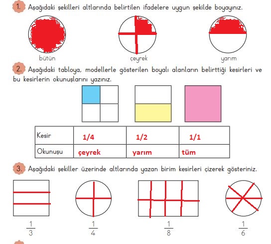 3. sınıf matematik sayfa 164