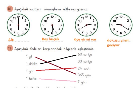 3. sınıf matematik sayfa 166