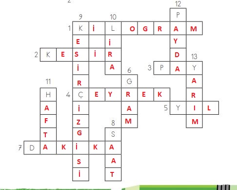 3. sınıf matematik 168. sayfa